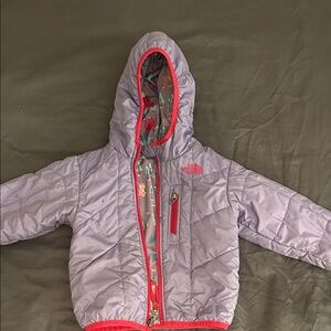 Reversible North Face toddler jacket